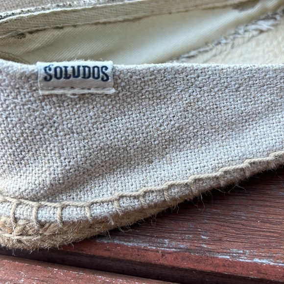 Soludos X Jason Polan Avocado Espadrille/ Slip On Loafers - Picture 6 of 7